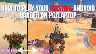 How to play your "Android War Robots Account" on PC/Laptop | LD Emulator | Remove Lag