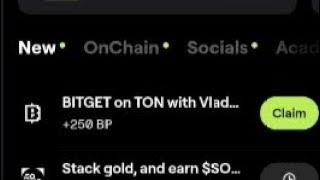 BITGET on TON with Vlad Blum code