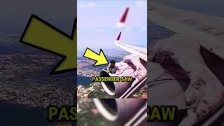 Passenger Saw Man Lying On The Wing #story