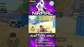Nirmal gaming op 1v4 best Clutch GODTushar Op GOD AD YT Clutch GODPraveen YT #Shorts #viralshorts