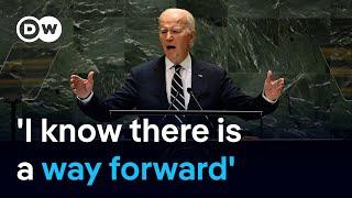 What Biden had to share in his final address at the UN General Assembly as US President | DW News