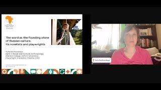 Culture of Russia Lecture by Yulia Savikovskaya, a playwright, translator, and theatre critic