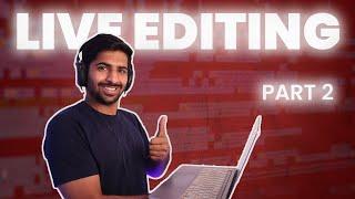 Live Reel Editing Part 2 : Full Detailed Process