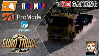 ► Euro Truck Simulator 2●v 1.31●ProMods+RusMap+ЮГ+Казахстан+Индонезия+Румыния+EAA+Балканы●Камаз NEO●