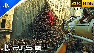 (PS5PRO) World War Z: Zombie Attack on City - ULTRA REALISTIC GRAPHICS (4K 60FPS HDR)