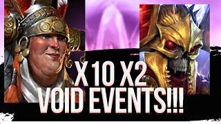  x2x10 VOID EVENT - PLARIUM NEWS [8th DEC 2021] | Raid Shadow Legends