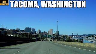 Tacoma, Washington Freeway & Street Tour: I-5, I-705, WA-509, & WA-16