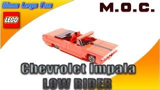 Low-rider LEGO Chevrolet Impala - Лего самоделка Шевроле Импала лоурайдер #45