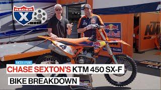 "A lot More Torque This Season" Chase Sexton's KTM 450 SX-F | Bike Breakdown