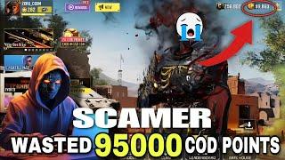 ** Scammer Wasted My 95000 Cod Points | Codm Scamer 2024 | CodM Activision Account Hacked 2024