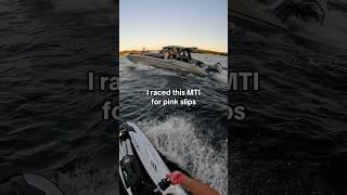 Jetski races an MTI #jetski #boating #race #racing #racer #boatlife #yamaha #pov #4stroke #moto