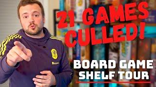 Reviewing and Culling My Entire Collection! Shelf Tour