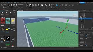 КАК СОЗДАТЬ ФУТБОЛ В РОБЛОКС СТУДИО | ЧАСТЬ 1