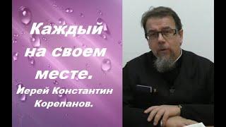 Предопределение жизненного пути. Иерей Константин Корепанов.