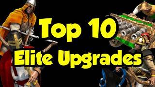 Top 10 Elite upgrades (AoE2)