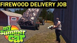 My Summer Car WOOD DELIVERY JOB