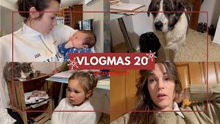 VLOGMAS 20 Día en casa, Nicole sigue con cólicos