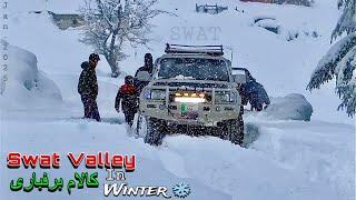 SWAT KALAM LIVE Snowfall Full Day Coverage SWAT KALAM Winter Tour ( JAN 2025 EP . 02 )