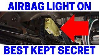 Airbag Light Stays On - Easy Fix!