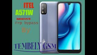 ITEL A571W FRP Bypass 2021 New Method All ITEL Android 8/9/10 Google Lock Bypass// By TEMBELY GSM.