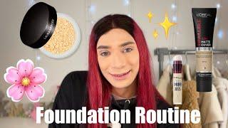 Foundation Routine 2024 REMIX I #WinterGlow️ I Fabilune