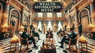 WEALTH AFFIRMATIONS MUSIC - I DWELL IN MAJESTIC OPULENCE