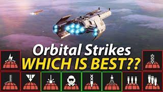 Ranking ALL 11 Orbital Stratagems!!! Which is Best? / Orbital Tier List! | Helldivers 2