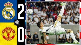 Real Madrid 2-0 Manchester United | Resumen | Houston