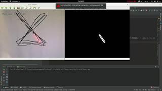 Laser Drawing - Shape Detecting - OpenCV , Python