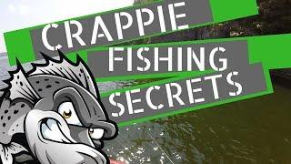 Crappie fishing secrets - use old school techniques and modern technology to locate crappie