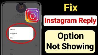 Fix Instagram Message Swipe Reply Option Not Showing on (2022) |