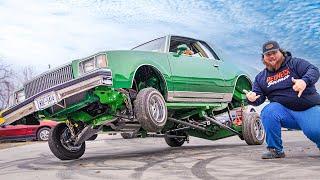 Redneck Testing A Low Rider....It Broke