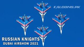 Russian Knights Aerobatic Demonstration Team at Dubai Airshow 2021 | Aviation Photography