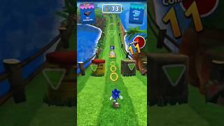 Sonic dash running x3 #sonic