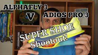 Nike Alphafly 3 v Adidas Adios Pro 3 | Supershoe Shootout | Gold Coast Marathon shoe choice