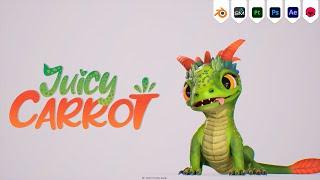 Juicy Carrot 3D Character Teaser