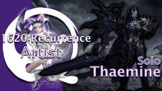 Lost Ark - Solo Thaemine DPS Artist (Recurrence) 1620