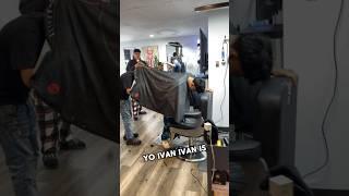 Ivan GETTING A HAIRCUT!??️