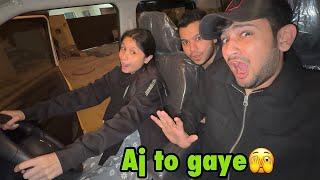 Fariha driving for the first time | damadas ki new car to thukne wali