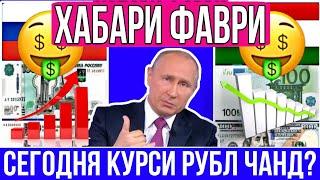 Курси Руси Дар Точикистон 14.08.2024 Курби Асъор Имруз Курси Имруза, Курси Рубл