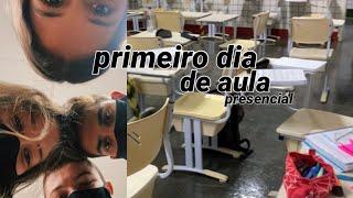 vlog primeiro dia de aula presencial