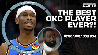 Kendrick Perkins calls SGA the GREATEST Thunder of all time  ‘He’s a LEADER!’ | NBA Today