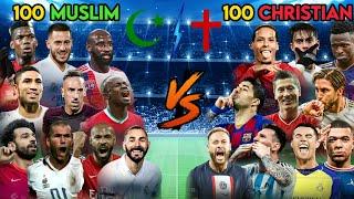  ️   100 Muslim Players VS 100 Christian Players with ULTRA BOSS FINAL