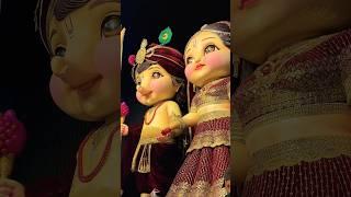 Raipur Cutest Ganpati 2024  Bal Radha Krishna Ganesh Ji  Lakhe Nagar Chowk Raipur #ganesh