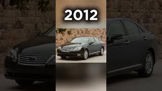 Evolution of Lexus Es (1989/2024)#lexus #lexuses #evolution #automobile #trending #viral #shorts