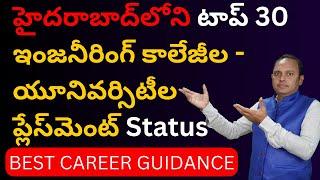 Top Engineering Colleges placement status | Offers Released | Progress of Hiring