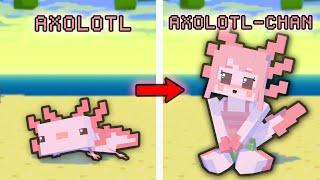 Cutest Axolotl in The World!? - Minecraft Animation