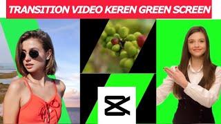 cara edit video transition green screen di capcut