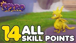 Spyro The Dragon Reignited - All Skill Points Guide (PS4/XBOX)