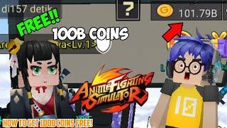 How To Get 100B Coins Free! In Anime Fighting Simulator - Blockman Go